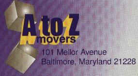 A to Z Movers - Baltimore, Maryland